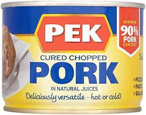 PEK Cured Chopped Pork in Natural Juices (200g) - Pack of 6