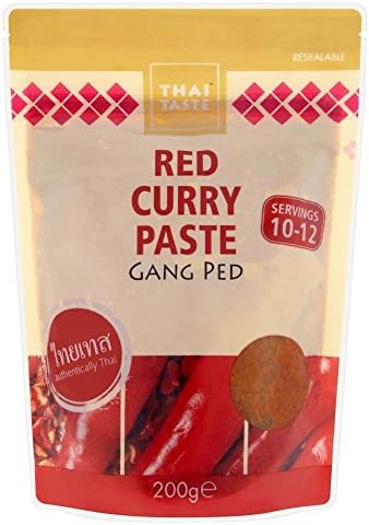 Thai Taste Red Curry Paste (200g) - Pack of 2