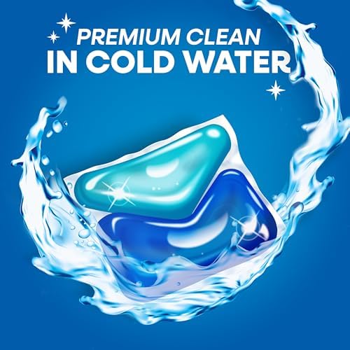 Persil Ultra Pacs Original Everyday Clean Laundry Detergent, 100 Count, No Mess, Single-Dose Laundry Soap, Deep Clean Fabric Care for Colors & Whites, All Water Temperatures, HE Safe