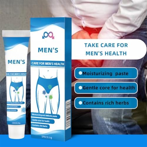 Men‘s Comfort Cream - Herbal Soothing & Moisturizing Cream for Daily Wear, Fast Absorbing Non-Greasy Formula for Gentle Relief (1)