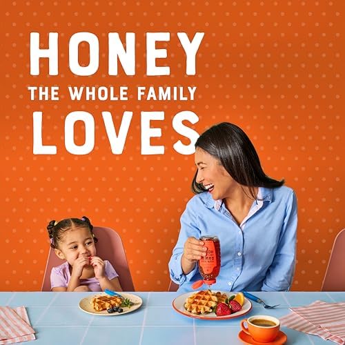 Nature Nate's 100% Pure, Raw & Unfiltered Honey, Award-Winning Taste - 8 oz Squeeze Bottle (4 Pack)