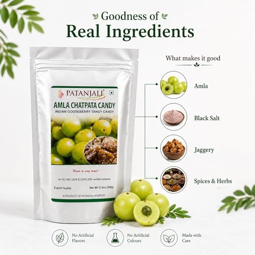 Patanjali Amla Chatpata Candy 500g / 1.10 lb