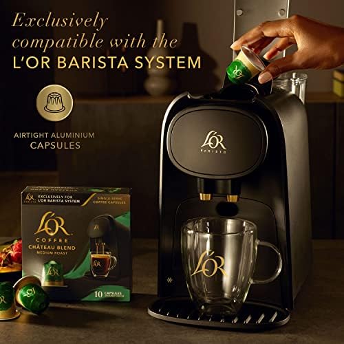 L'OR Barista Coffee Pods, 30 Count Peet's Berkeley, Single-Serve Aluminum Capsules Compatible with the L'OR BARISTA System& *Nespresso Original Machines, 30 Count (Pack of 3)