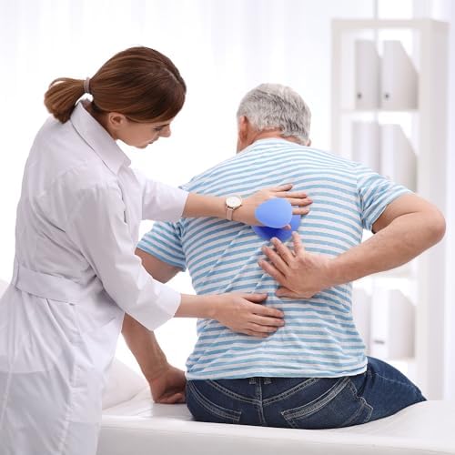 SADIKALO Mucus Removal Device - Chest Percussion Cup Portable Silicone Flutter Phlegm Remover for Adults