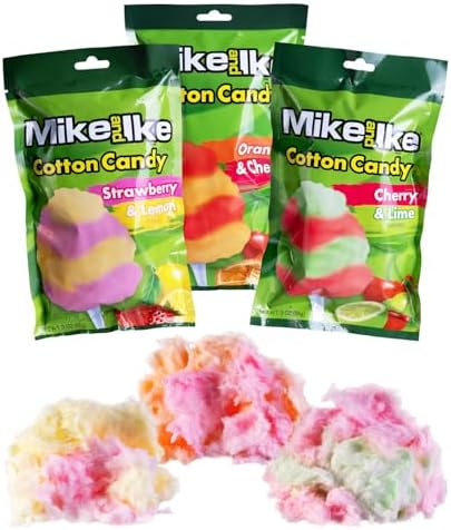 Thrive Brands Mike and Ike Cotton Candy - 3oz (85g) Bag (Flavor Chosen at Random)