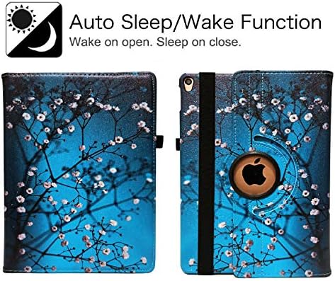 Case for iPad Air (3rd Gen) 10.5" 2019 / iPad Pro 10.5" 2017 Case,360 Degree Rotating Stand Protective Cover, Auto Sleep/Wake
