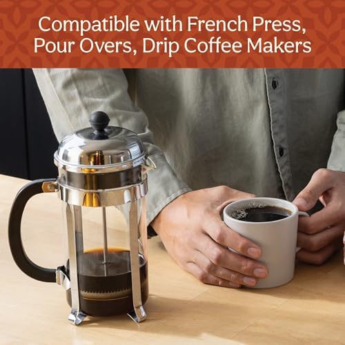 Don Francisco's Cinnamon Hazelnut Ground Flavored Coffee: Rich, Aromatic 100% Arabica Blend - Medium Roast for a Delightful Morning Brew (10 oz Can)
