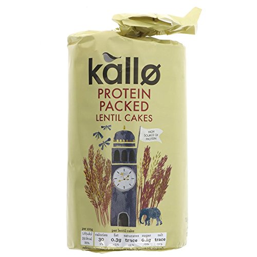 Kallo Protein Lentil Cake 100g (Pack of 6)