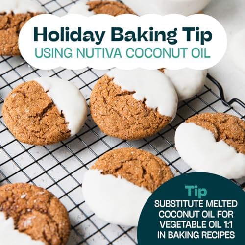 Nutiva, Oil Coconut Extra Virgin Organic, 54 Fl Oz