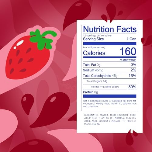 Fanta Strawberry, 12 fl oz, 12 Pack
