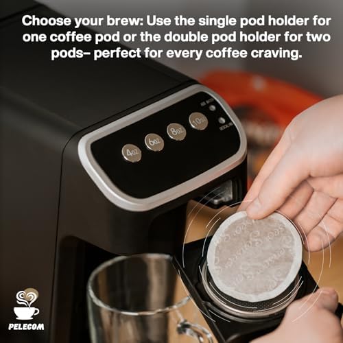 Senseo Classic Medium Roast Coffee Pods – 96 Count (2 Packs) – Smooth & Balanced Flavor with Rich Crema – Single-Serve Coffee Pads Compatible with Senseo & PeleCom Machines