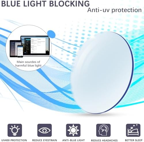 Reading Glasses Men/Women,Blue Light Readers for Men/Women,Computer Eye Glasses,Lightweight Eyeglasses