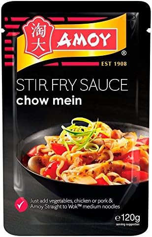 Amoy Straight to Wok Chow Mein Stir Fry Sauce (120g) - Pack of 2