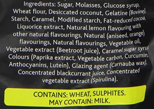 Bassett's Bassetts Liquorice Allsorts Bag 12X190G