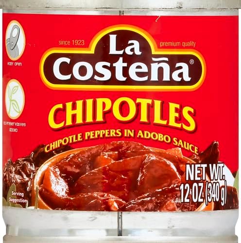 La Costeña Chipotle Peppers in Adobo Sauce, 12 Oz