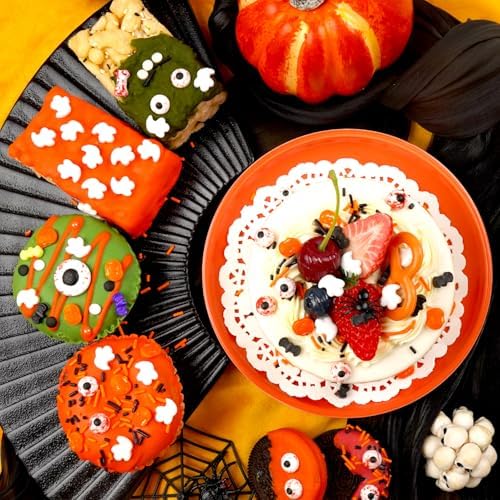 Halloween Sprinkles, Edible Halloween Sprinkles for Cake Decorating, Cake Decoration & Cupcake Topper, 110g/3.88oz