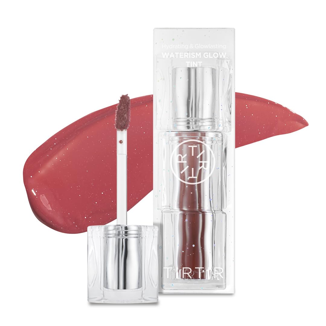 TIRTIR Waterism Tinted Lip Gloss #03 Sand Mond, 0.14 Fl Oz â Kiss Ready Lipgloss, 12H Long Lasting Non Sticky Natural Tinted Glow Korean Multiuse Cheek and Lip Tint for Women gift