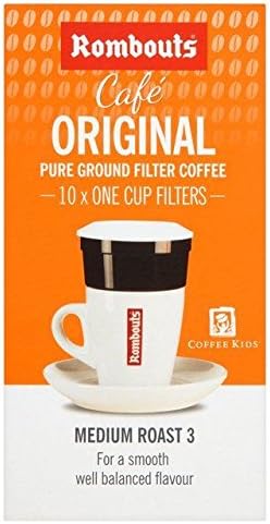 Rombouts Original Blend One Cup Filters 10 per pack - Pack of 2