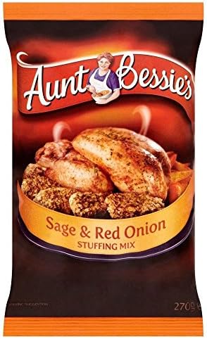 Aunt Bessie's English Sage & Red Onion Stuffing Mix (270g) - Pack of 2