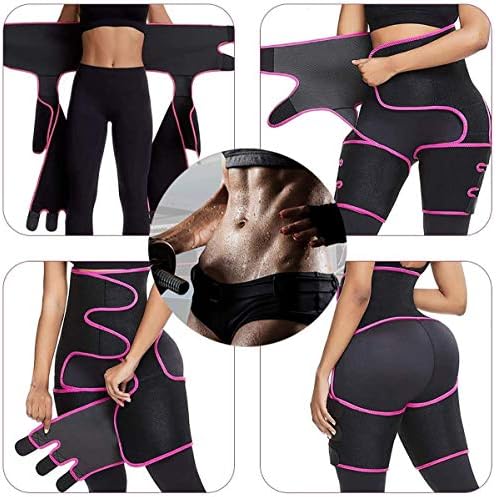 3-in-1 High Waist and Thigh Trimmers Butt Lifter, Waist Trainer Thigh Shaper