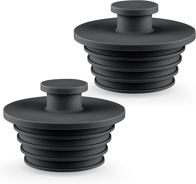 Bathtub Stopper 2pcs Sink Stopper Tub Plug Bathroom Shower Drain Plug Silicone Bathtub Drain Plug Tub Drain Stopper Washbasin Stopper