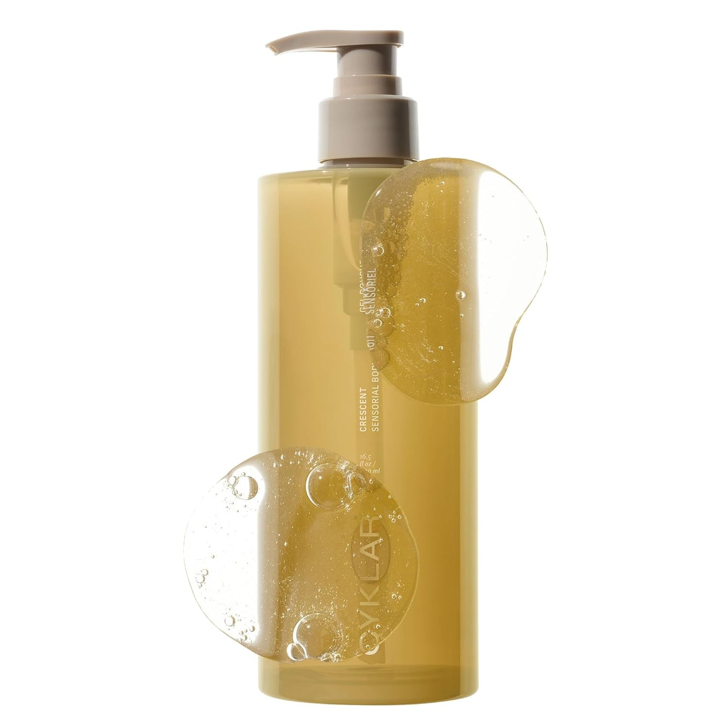 Sensorial Body Wash. Crescent Fragrance Hydrating Cleanser with Moisture Locking Multi-Oil Complex, Sodium PCA and Glycerin. Nourishing Shower Gel for Women and Men, 16.5 Fl Oz Luxury Bodywash