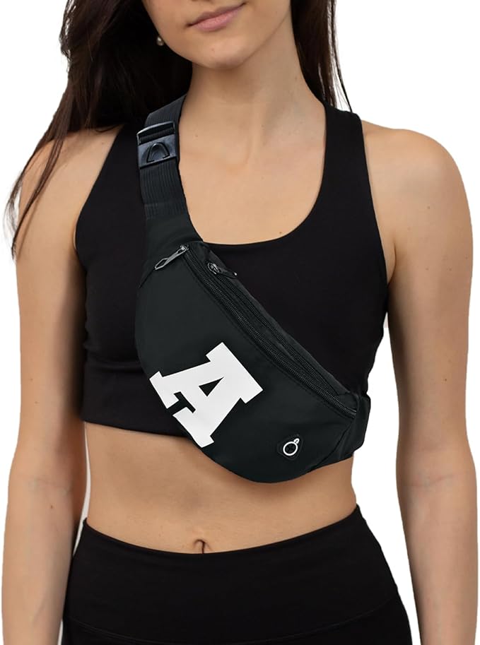 Fanny Packs for Men and Women, Waterproof Sports Waist Pack Bag for Travel Hiking Running Hands-free