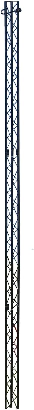 Pylex Utility Outdoor Post 16 Feet Total (11 Feet Above Ground â 5 Feet in Ground) - Light Outdoors Posts, Clothesline Pole, Sentinel Camera, Antenna, No Concrete Need, Steel Bake Powder Finish 10736