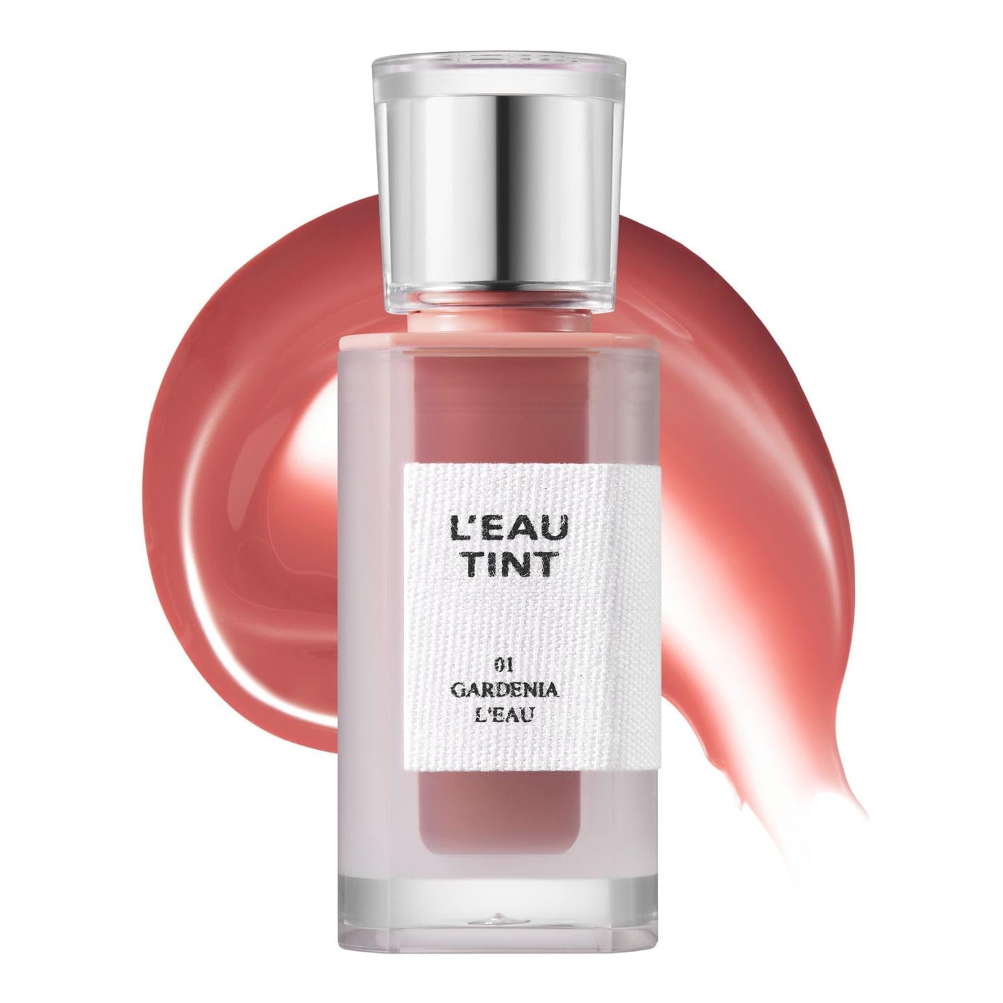 BBIA LâEAU Tint â Glossy & Glow Lip Stain, Watery Lip Tint, Non-Sticky, High Shine Finish, Long-lasting, Moisturizing, Lightweight, Natural, Daily Use, Vegan, Korean Lip Makeup (01 GARDENIA L'EAU)