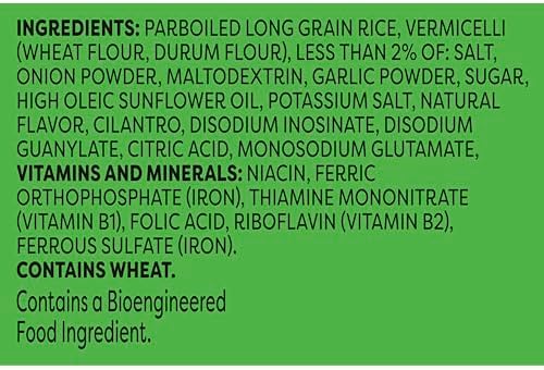 Knorr Cilantro Lime Side Meal Rice Sides Cilantro Lime 5.5 oz