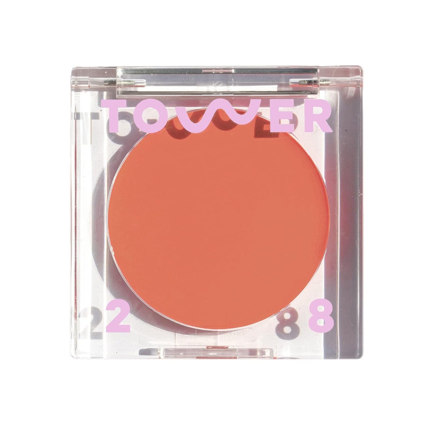 Tower 28 Beauty BeachPlease Cream Blush for Cheeks and Lips - Multi-Purpose Lip and Cheek Tint in Sun-Kissed Peach Blush - for Sensitive Skin â Color RUSH HOUR, Luminous Finish