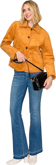 FashionPuzzle Triple Zip Small Crossbody Bag