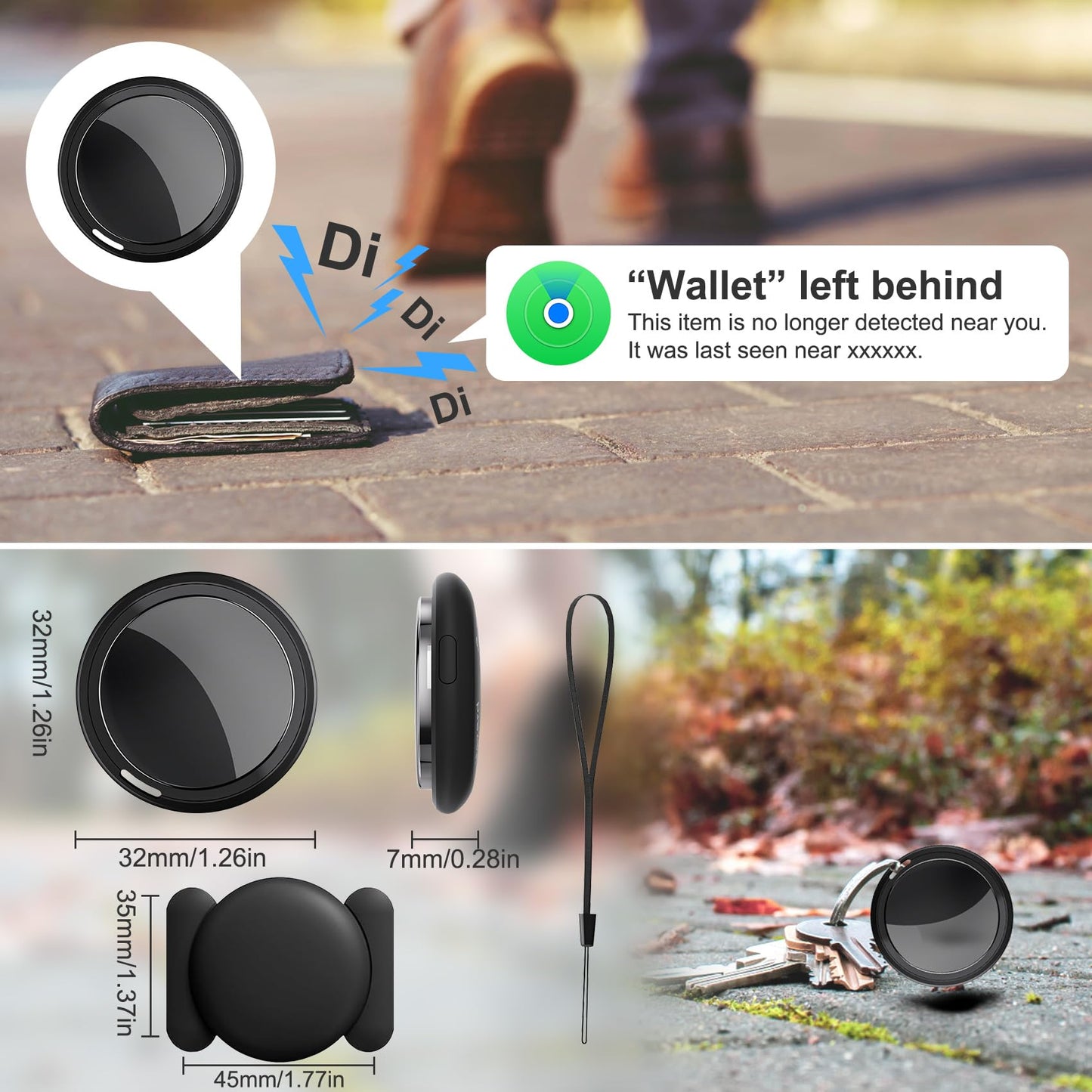 Mini GPS Tracker for Vehicles, Car Tracker Device Hidden for Vehicles, Car GPS Tracking Device for Vehicles,Hidden Tracking Device Real-Time No Subscription No Monthly Fee for Car,Trucks,Motorcycles