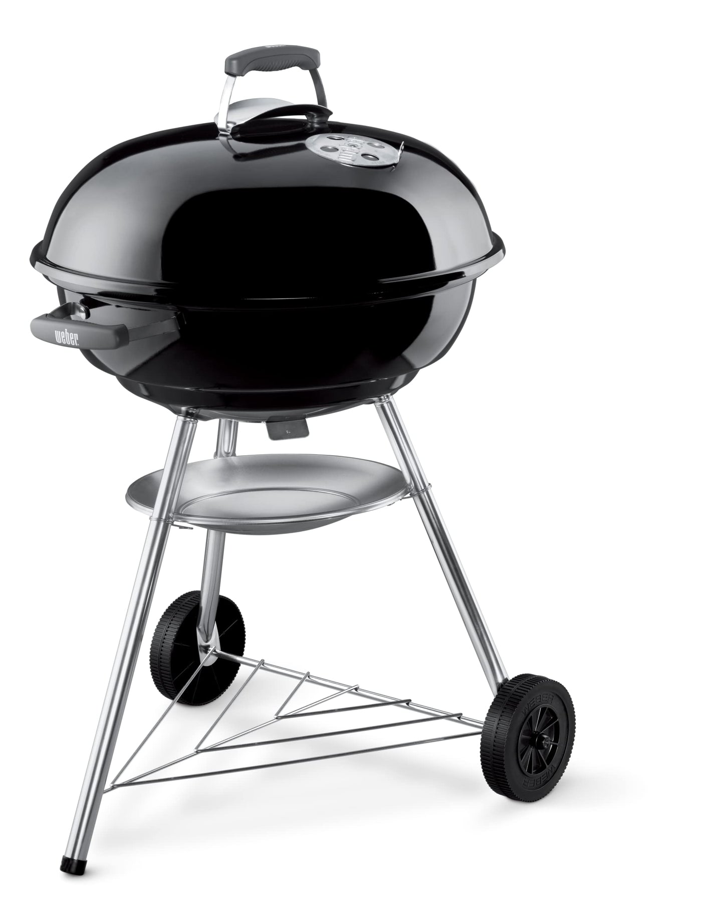 Weber Jumbo Joe Premium Charcoal Grill, 22âInch, Black â Portable Outdoor BBQ Grill with Durable Plated Steel Grates, PorcelainâEnameled Bowl & Precision Airflow Control