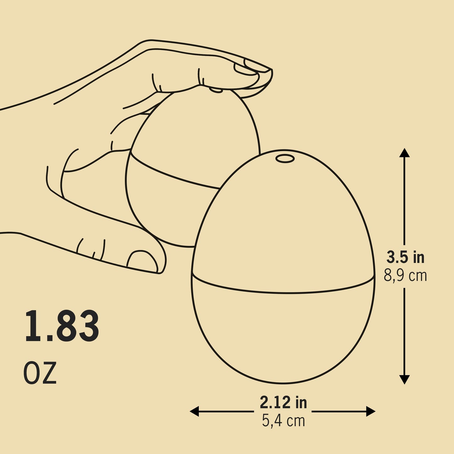 Patriotic Beepegg ā Egg Timer for Boiling Eggs ā Musical Egg Cooker for Soft, Medium, Hard Boiled Eggs ā Food Safe ā Singing Floating Egg Timer ā Egg Cooker for 3 Levels of Doneness - Brainstream