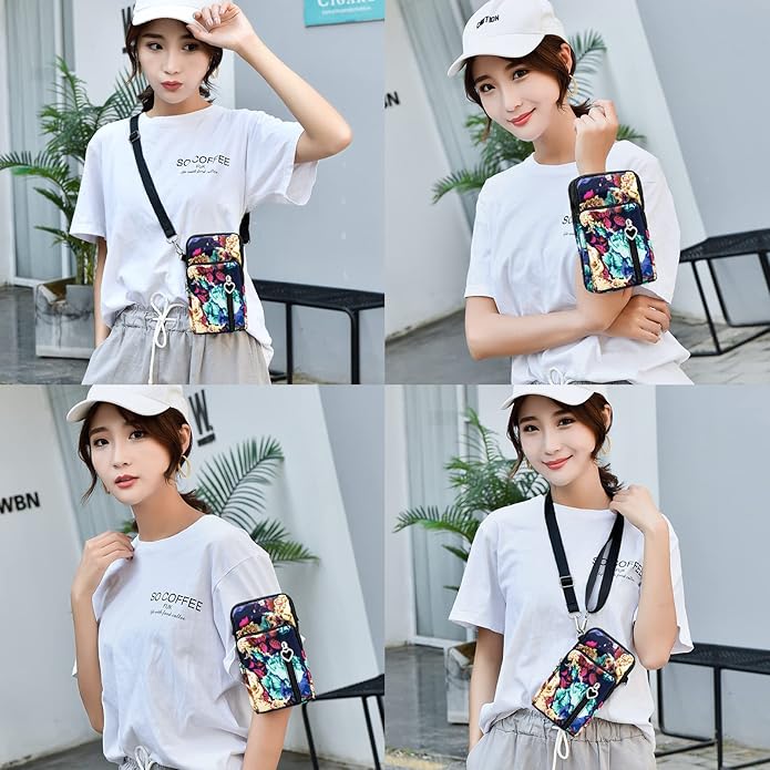BIAOTIE Lightweight Small Crossbody bags Cell Phone Purses Travel Pouch Shoulder Bag for Women