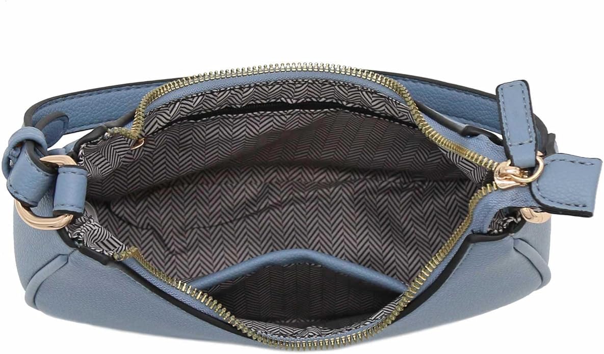 FashionPuzzle Small Crescent Shoulder Bag Underarm Purse
