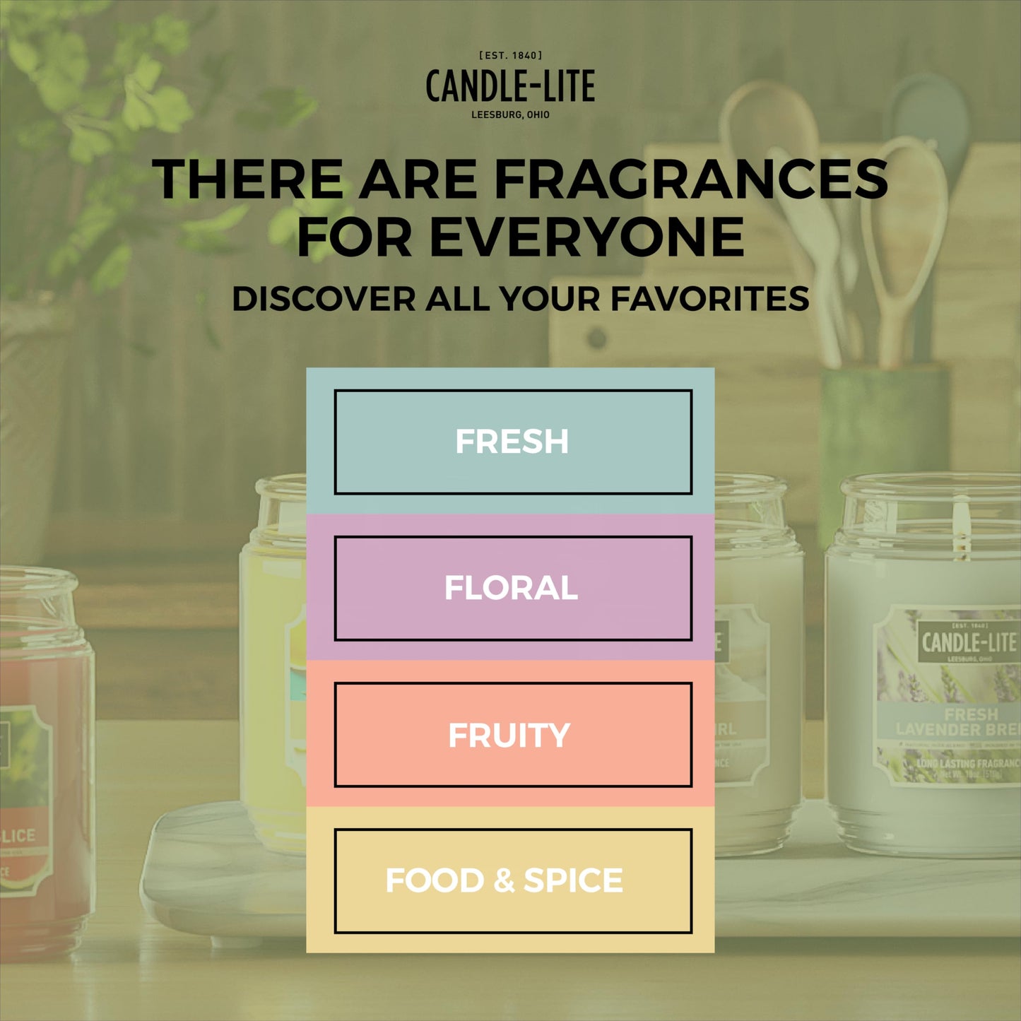 Candle-lite Scented Candles, Juicy Watermelon Slice, 18 oz Jar, Proudly Poured in The USA, Aromatherapy Candle, Single-Wick with 110 Hours of Burn Time, Perfect for Creating a Refreshing Ambiance