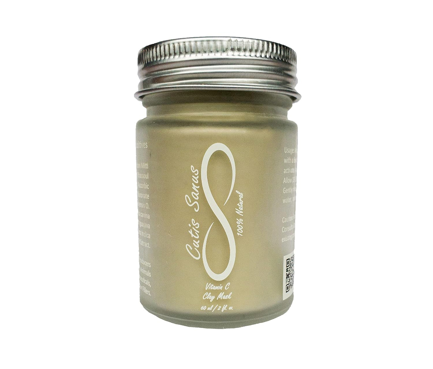 100% Natural Vitamin C Clay Exfoliating Face Mask 60g All Clay & No Water â¦
