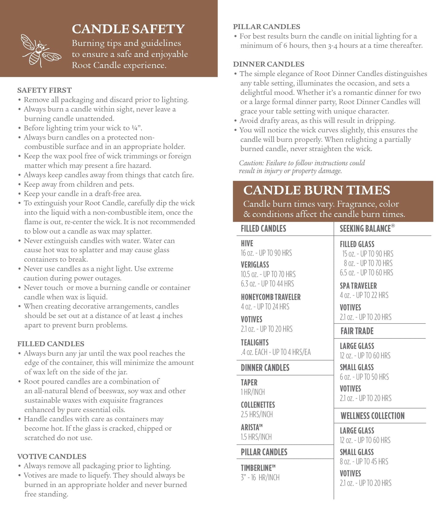 Root Candles Unscented Dinner Candles Premium Beeswax Blend Boxed Candle Set, 12-Inch, Butterscotch, 12-Count