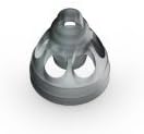 10-Pack of Medium Size Open Domes for Phonak