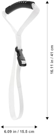 Car Door Step up Handle and Automotive Grab Handle White Car Window Assist Strap for Elderly Senior Safety Support Aid