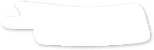 Nasogastric or Oxygen Tube precut Adhesive Tape Plain White x 10 Pack. (Mix Left & Right Side)