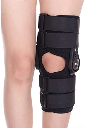 Adjustable Hinged Knee Brace for Knee Joint Loose Ligamentous Injury Leg Health Care Relief Pain,S