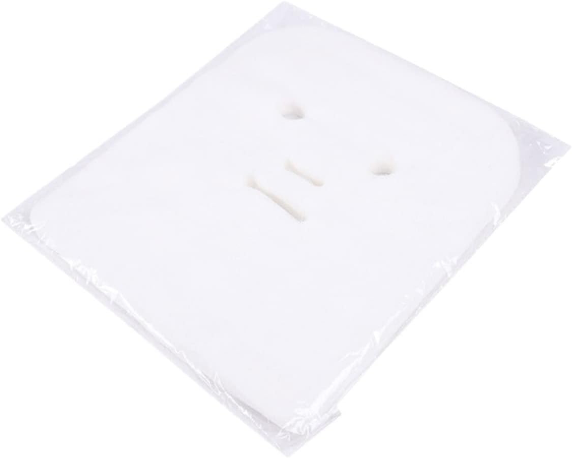 GALPADA 100pcs Pre-Cut Face Gauze Sheets for Skin Care Facial Masks for Moisturizing and Absorption for Spa and Home Use Gentle and Safe