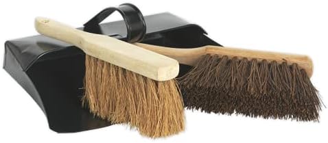 Sealey BM26 Dustpan & Brushes Metal