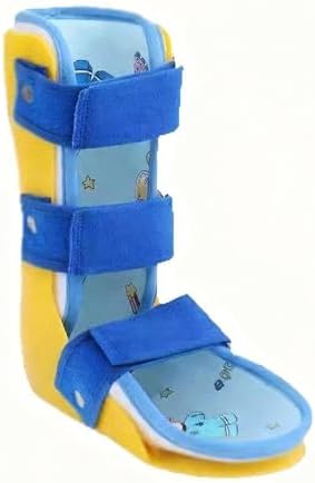 Pediatric AFO Kids Ankle Foot Brace Drop Foot Splint for Child Toddler Ankle Foot Orthosis Night Splint (Left Foot, Large)