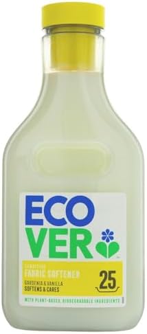 Ecover Fabric Softener - Gardenia & Vanilla - 750ml (4 Pack Bundle)
