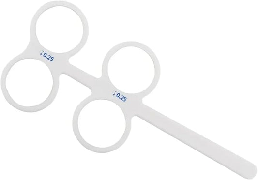 Plastic Optical Flip-Flop Occluder Eye Trainer, 4 Lenses, Optometric Equipment (ZP0.25)