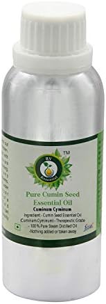 Cumin Seed Essential Oil | Cuminum Cyminum | for Skin | Cumin Seed Oil | 100% Pure Natural | Steam Distilled | Therapeutic Grade | 300ml | 10oz by R V Essential